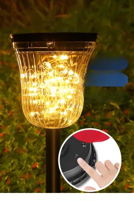 中国 LED ライト ランプ パネル景観照明庭の床ソーラー ライトを製造します。